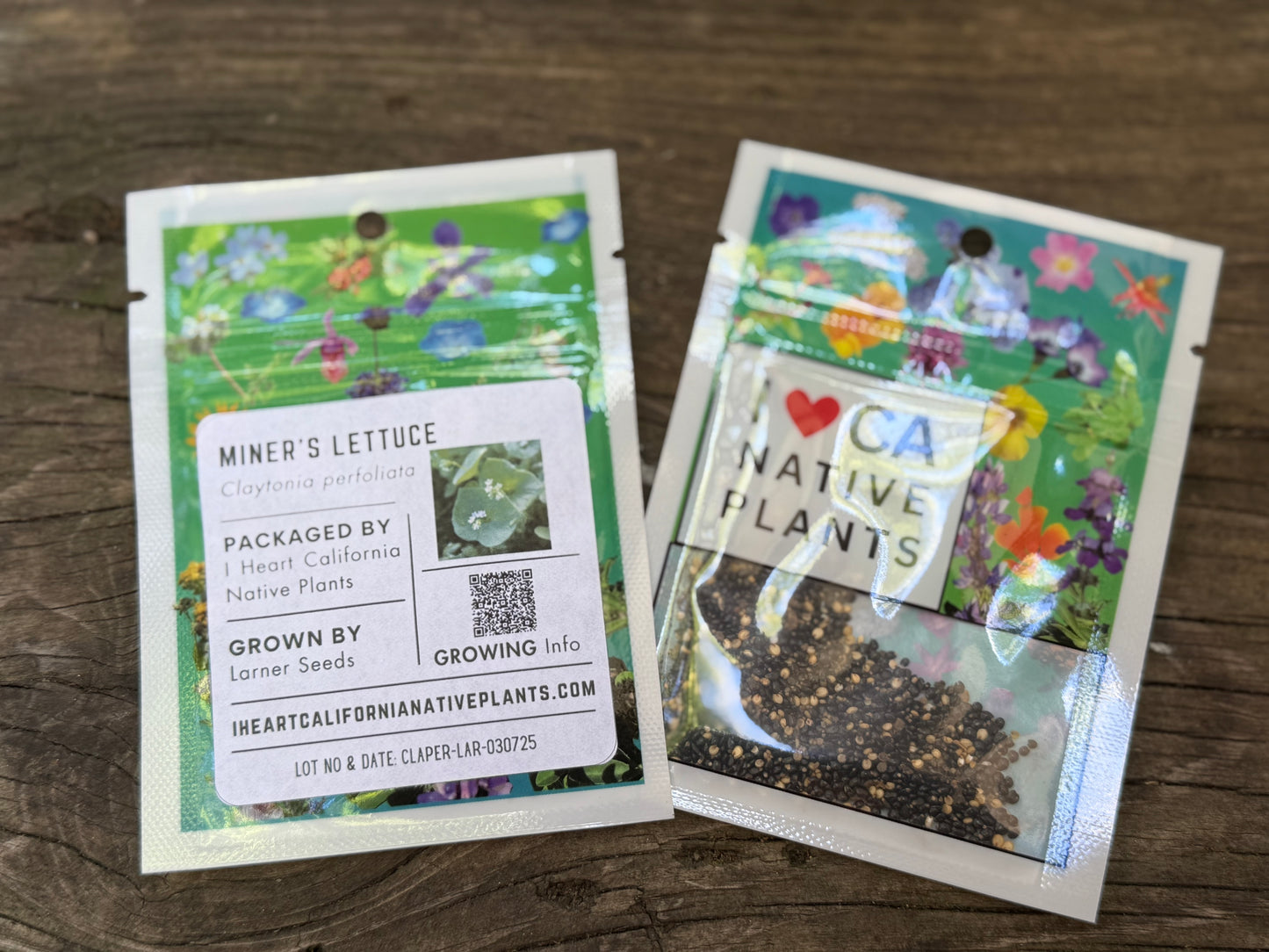 Claytonia perfoliata - Miner's lettuce