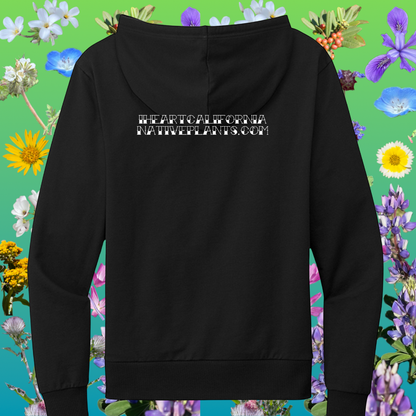 Organic French terry logo hoodie