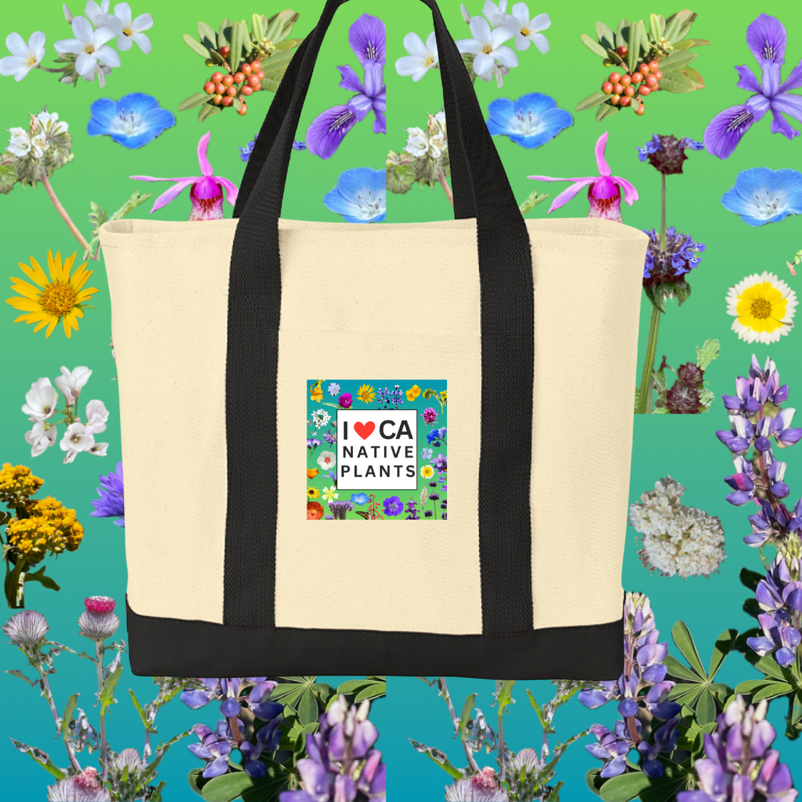 Medium logo tote bag