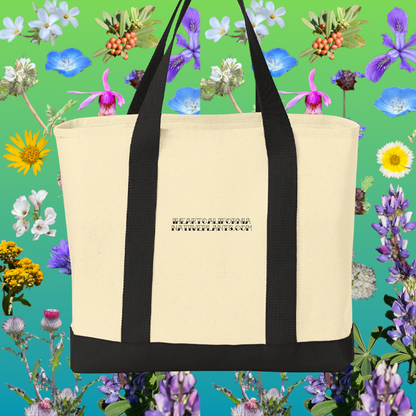 Medium logo tote bag