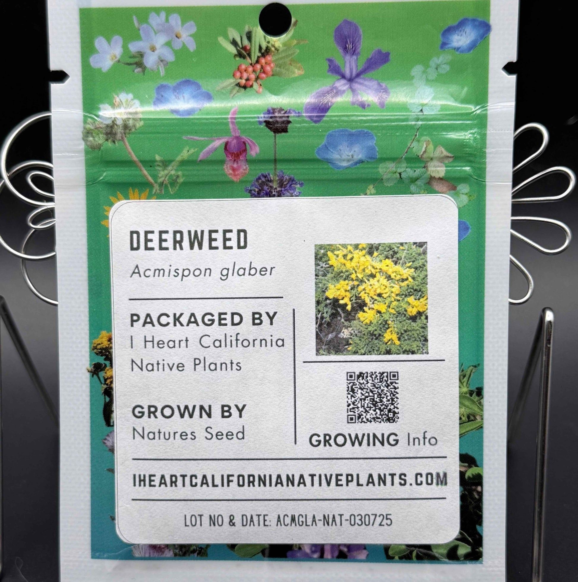Acmispon glaber - Deerweed seed packets
