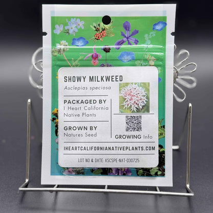 Asclepias speciosa - Showy Milkweed seed packets