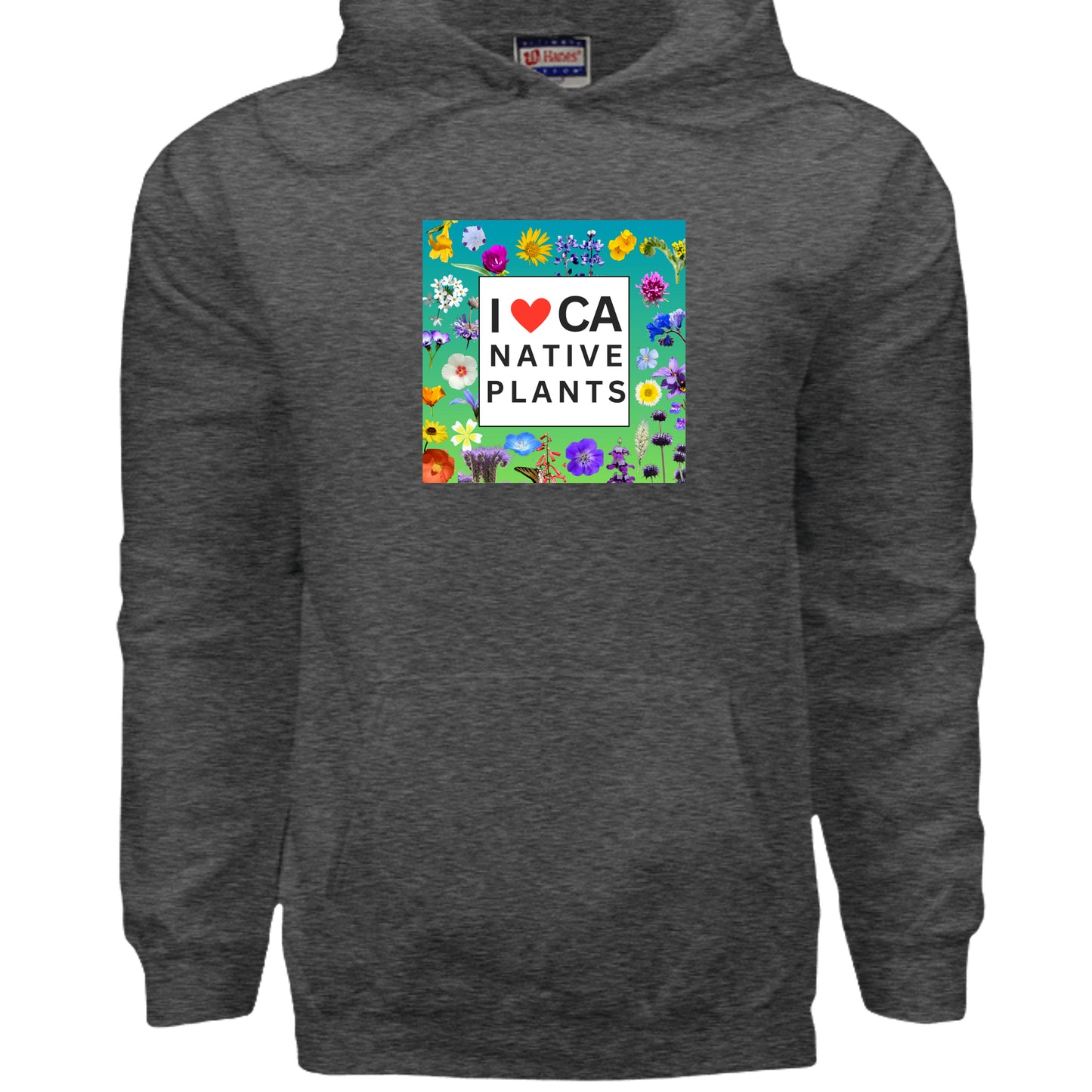 CHARCOAL HEATHER - F170 - FRONT